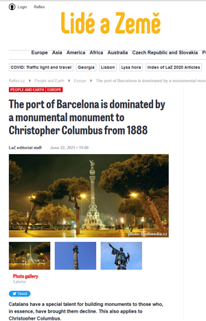 Mirador de Colón Columbus Statue