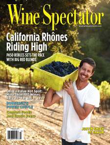 Wine Spectator Magazine Cover