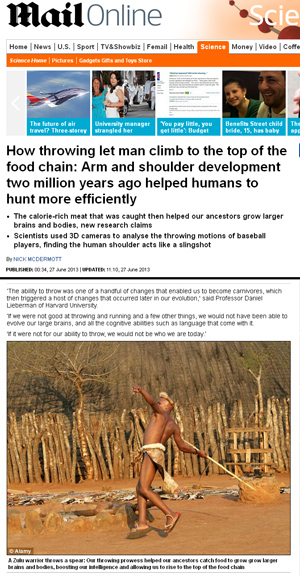 Zulu Spear Thrower